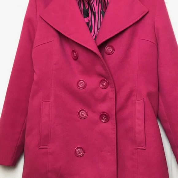 Rue21 Pink Peacoat - Picture 4 of 5